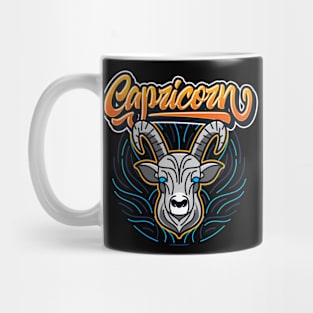 Zodiac CAPRICORN Finger Print Series Mug